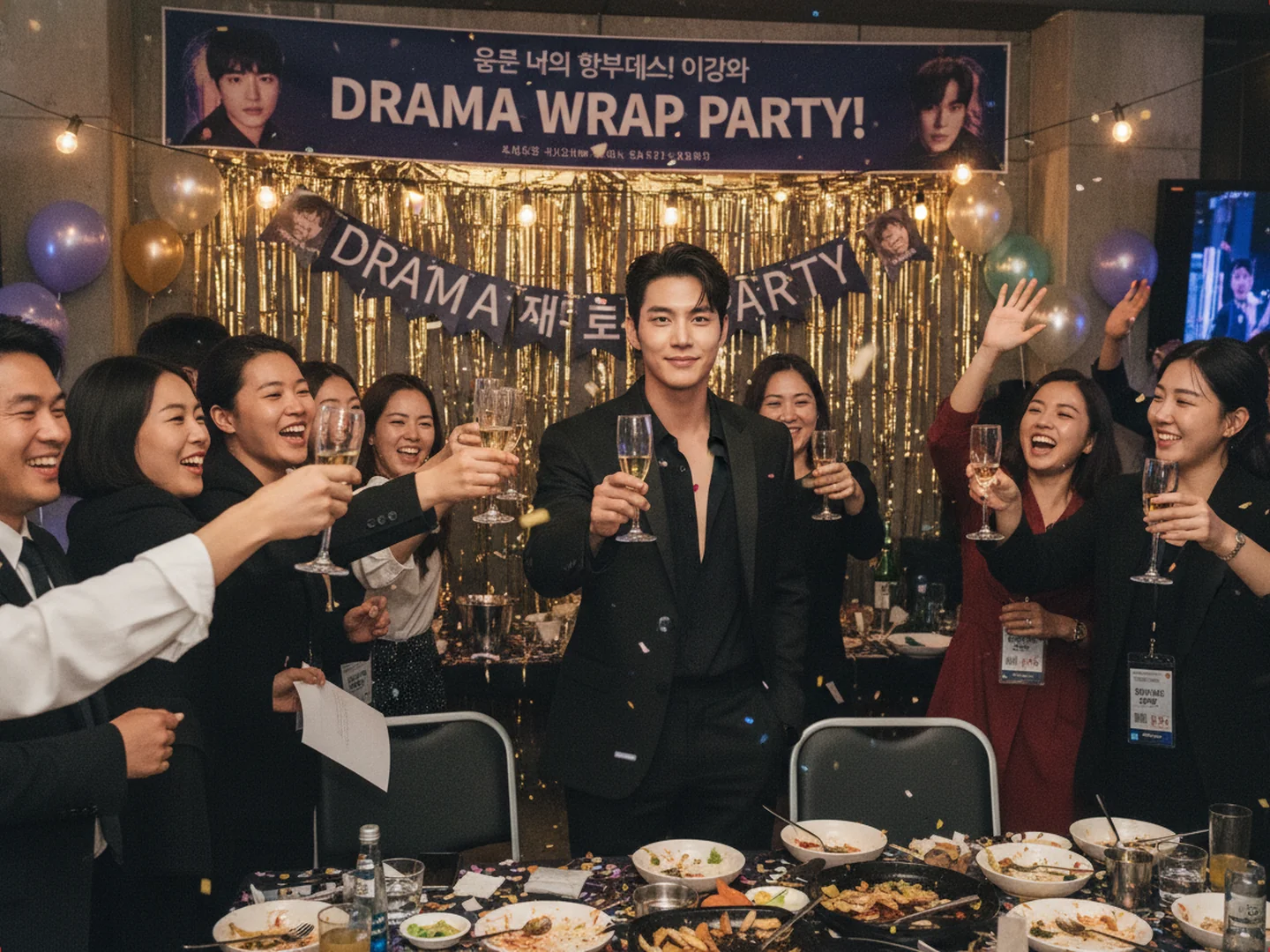 화려한 날들 촬영종료05